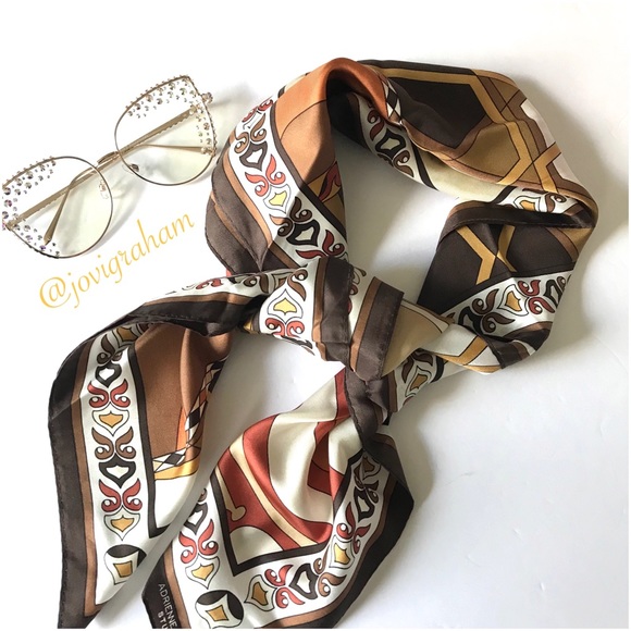 ADRIENNE Landau Studio Vintage Scarf - Picture 1 of 7